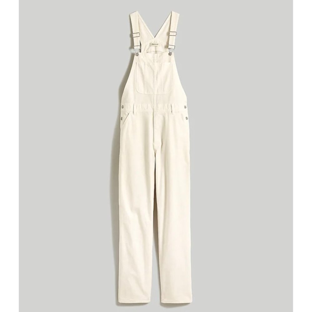 NWT Madewell Mens Garment Dyed Canvas Overalls Medium - Picture 6 of 16
